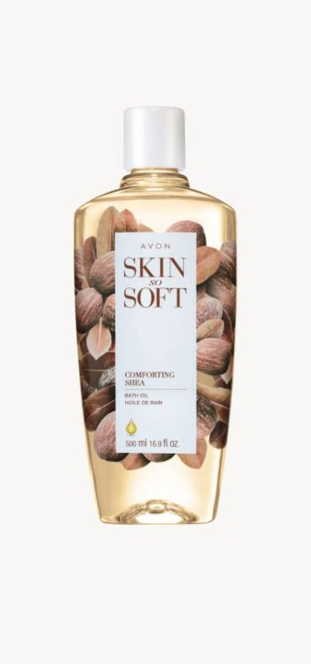 Skin So Soft Comforting Shea Butter Bath Oil