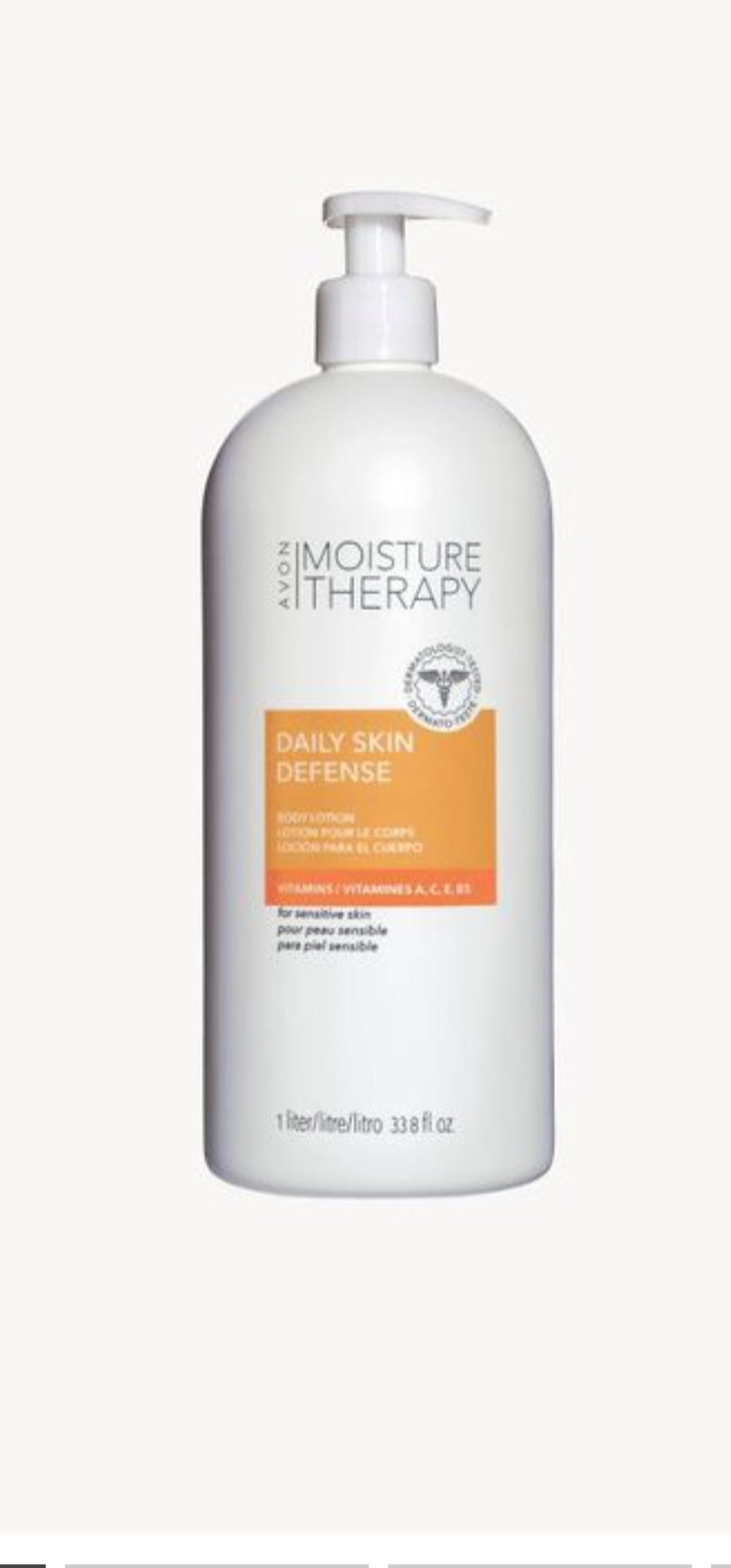 Moisture Therapy Daily Skin Defense Bonus Size Body Lotion